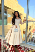 فستان ميكادو ميد تطريز