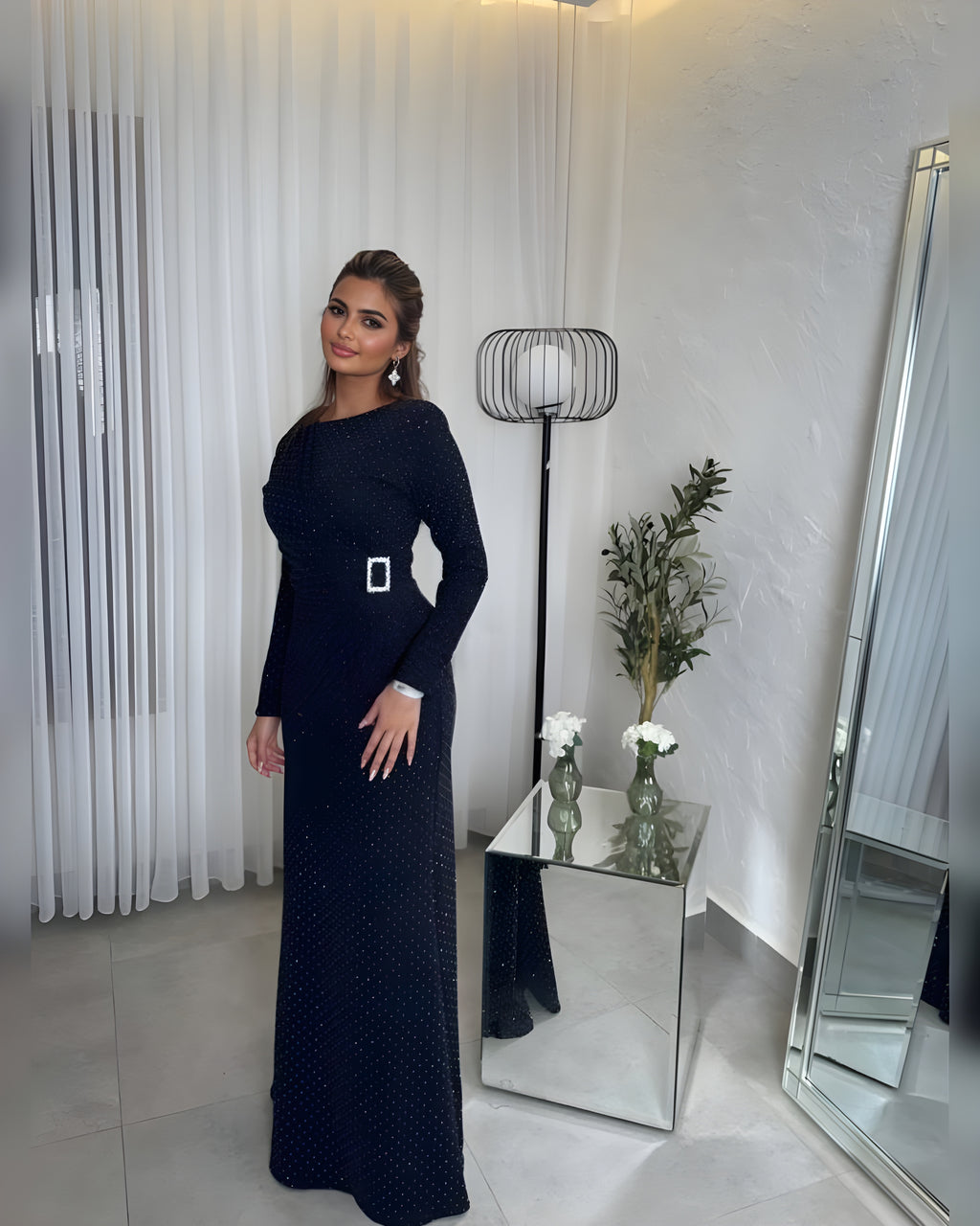 فستان سهرة محتشم